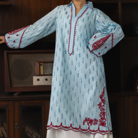 Zara Shahjahan Lawn Suit Neelam 2026