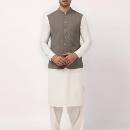 J. GREY SUITING WAISTCOAT