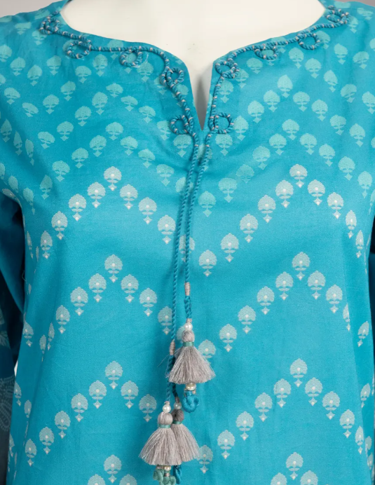 j. MULTICOLOR LAWN DIGITAL PRINTED UNSTITCHED 2PC