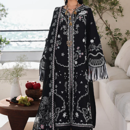 Qalamkar Embroidered Lawn Suit SA-02 LIANA
