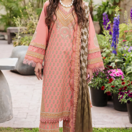 Charizma Jacquard Lawn Suit