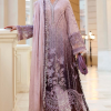 MariaB Embroidered Jacquard Lawn Suit