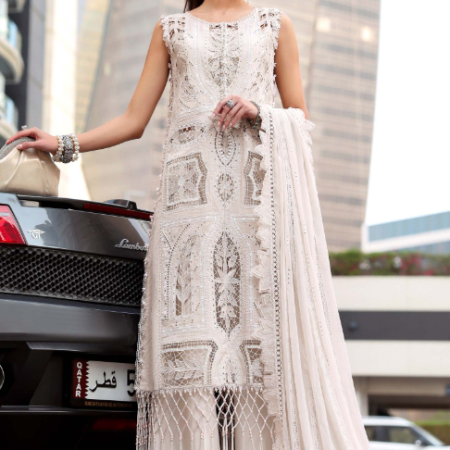 MariaB Jacquard Lawn Suit 2026