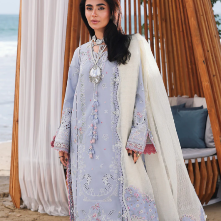 Qalamkar Jacquard Lawn Suit