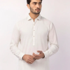 J. WHITE COTTON PLAIN KAMEEZ SHALWAR