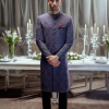 J. MATT PURPLE SHERWANI