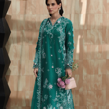 Qalamkar Jacquard Lawn Suit 2026