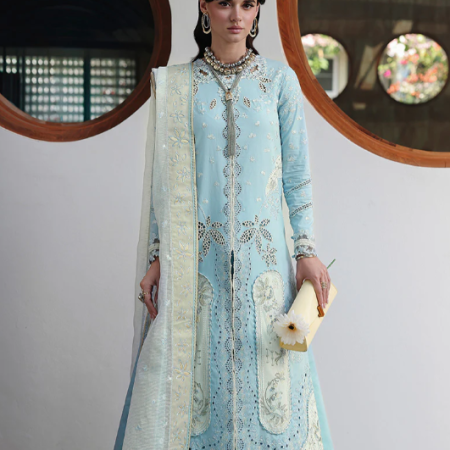 Qalamkar Jacquard Lawn Suit 2026