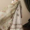 Zara Shahjahan Shiori Embroidered Pima Lawn