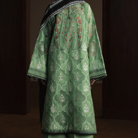 Zara Shahjahan Midoriya-D6 Lawn