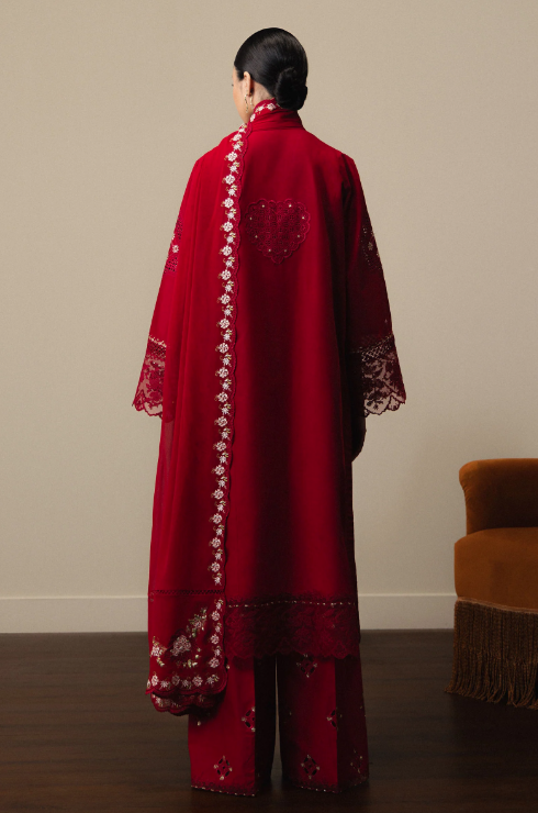 Zara Shahjahan Akari Embroidered Lawn