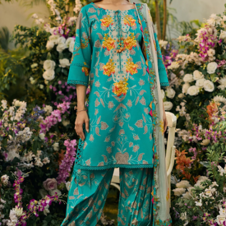 Charizma 3-PC Unstitched Printed Lawn C-Print Vol 2 CP6-12