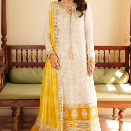 Charizma 3-PC Unstitched Luxury Collection CCE6-02
