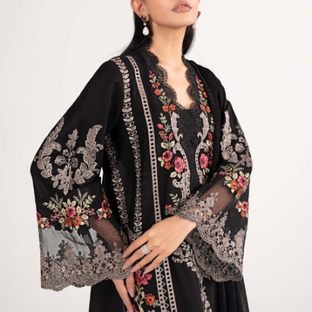MariaB 3 Piece Embroidered Lawn Suit 2026