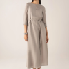MariaB Muslin Flared Dress
