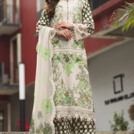 Charizma 3-PC Unstitched Lawn Collection CS6-03