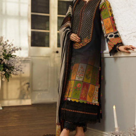 Charizma 3-PC Unstitched Embroidered Lawn Collection CSN6-18