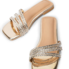 J. beige semi-formal chappal