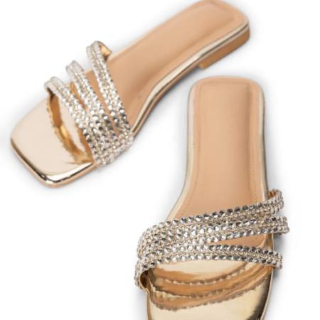 J. beige semi-formal chappal