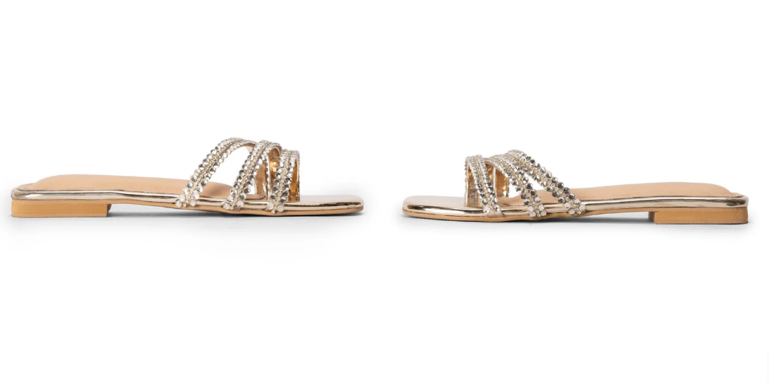 J. beige semi-formal chappal