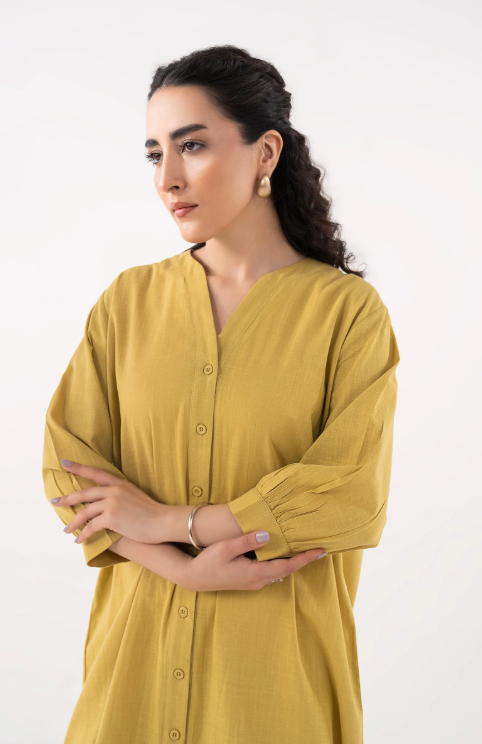 MariaB V-Neck Midi Dress
