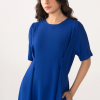 MariaB Box Pleated Dress