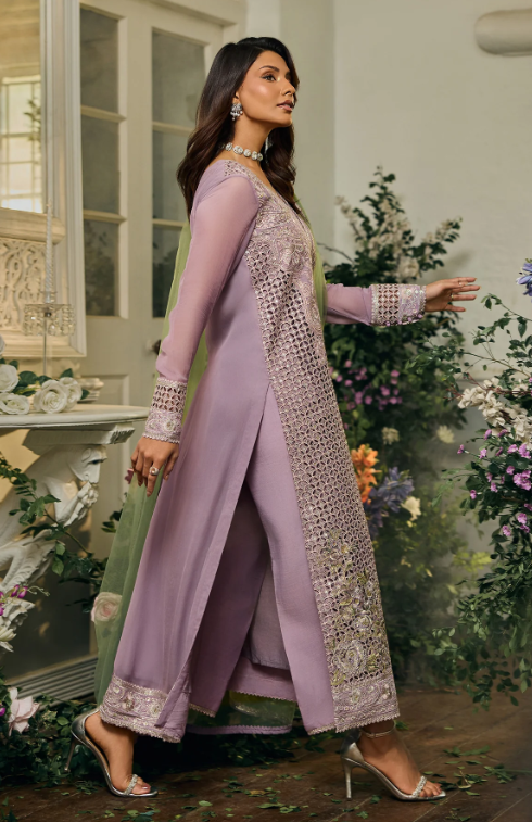 Charizma 3-PC Unstitched Luxury Collection CCE6-04