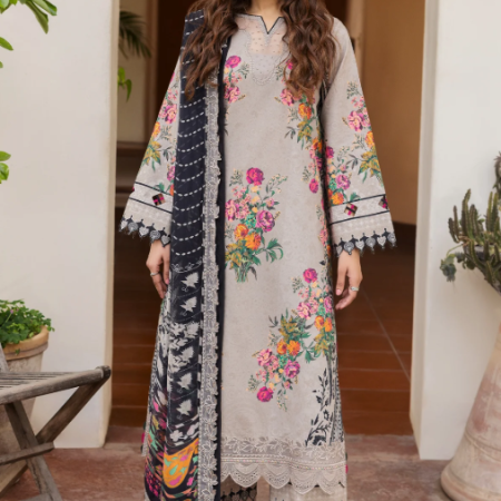 Charizma 3-PC Unstitched Lawn Collection CAD6-08