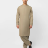 J. olive plain kameez shalwar