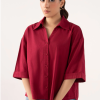 MariaB Casual Button-Down Top