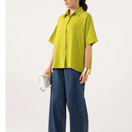 MariaB Batwing Buttoned Shirt
