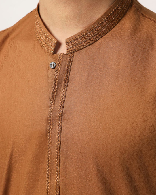 J. almond cotton casual kurta