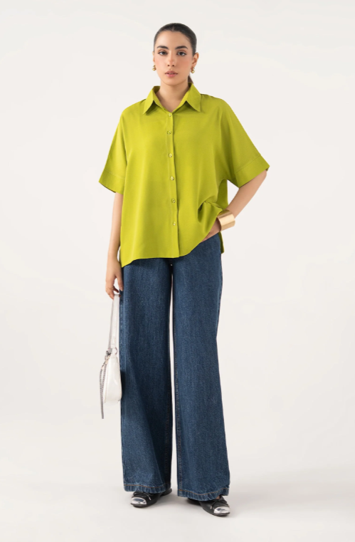 MariaB Batwing Buttoned Shirt