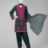 green lawn embroidered unstitched 3pc
