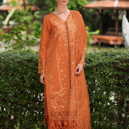 Rang Rasiya Liana Premium Embroidered 3-Piece Luxury Suit (RR26V8SMD01)