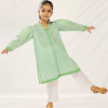 multicolor printed lawn kurta