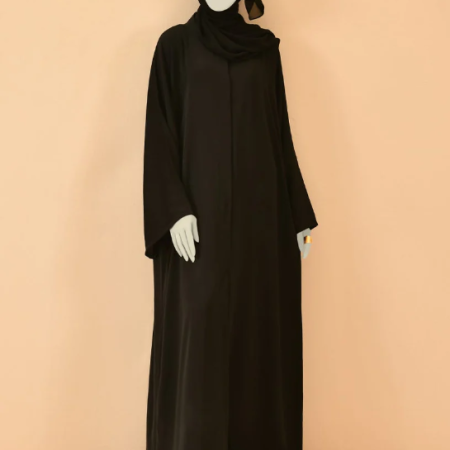 black abaya | jjab-22-011