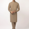 khaki unstitched fabric