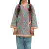 multicolor printed lawn kurta