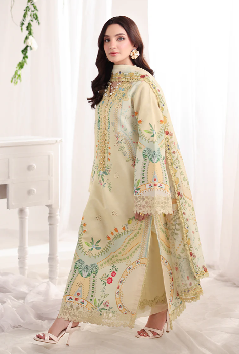 Rang Rasiya Georgia Embroidered Luxury 3-Piece Lawn Suit (RR26V7SLND14)