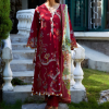 Unstitched Embroidered 3 Piece Muzlin Suit