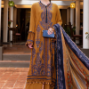3 Piece Unstitched Embroidered Twill Linen Suit
