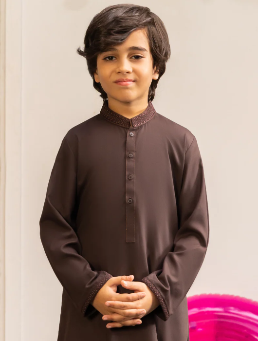 black blended kameez shalwar | jcks-a-39226