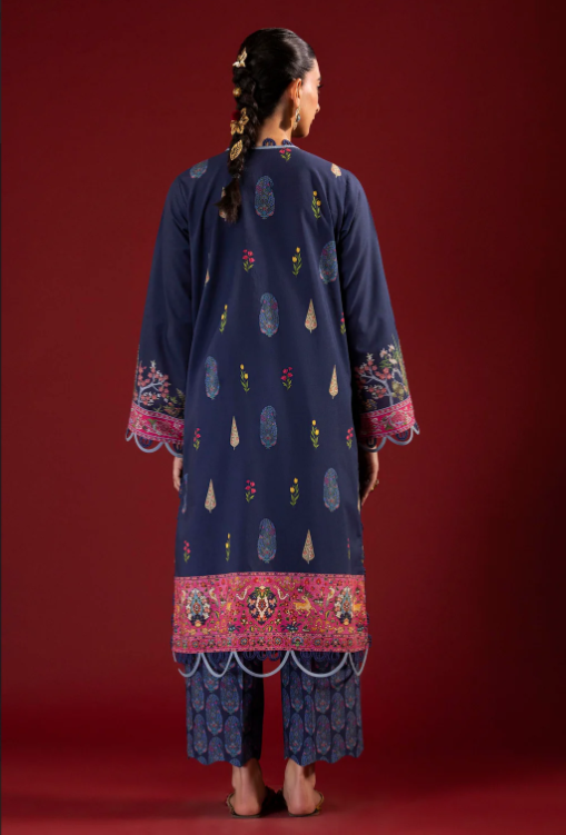 Unstitched Printed 2 Piece Lawn Suit