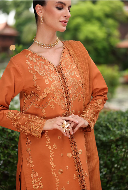 Rang Rasiya Liana Premium Embroidered 3-Piece Luxury Suit (RR26V8SMD01)