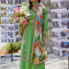 Unstitched Embroidered 3 Piece Muzlin Suit