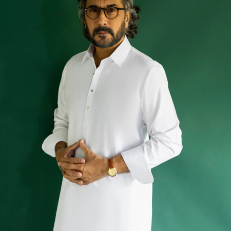 white boski unstitched fabric