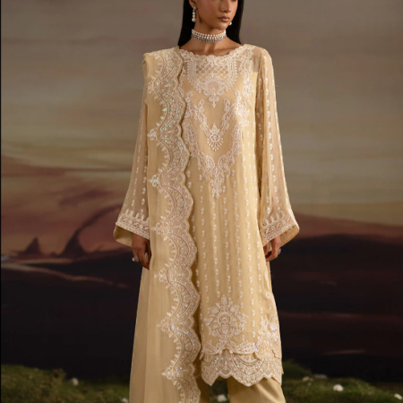 3-Piece-Embroiderd-Chiffon ISHANI - FWU5705