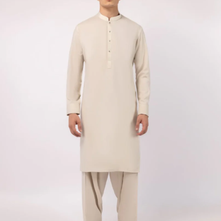 light grey plain kameez shalwar