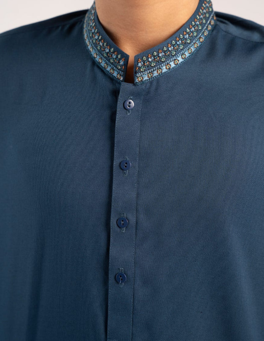 blue kameez shalwar